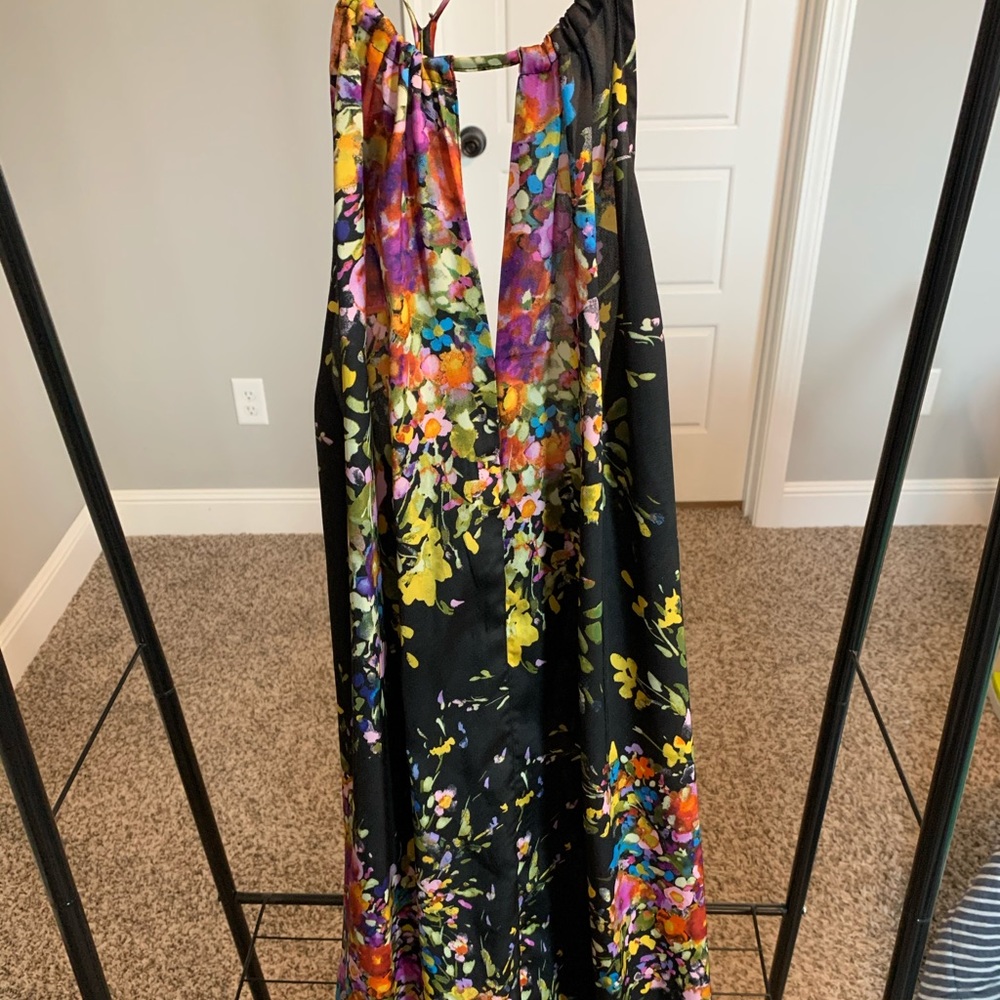 Floral midi dress